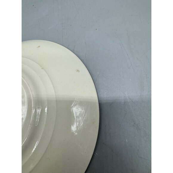 Jade Rose Crooksville Magnolia Green Trimmed Porcelain Bread Plates Set 2 READ - Picture 12 of 13